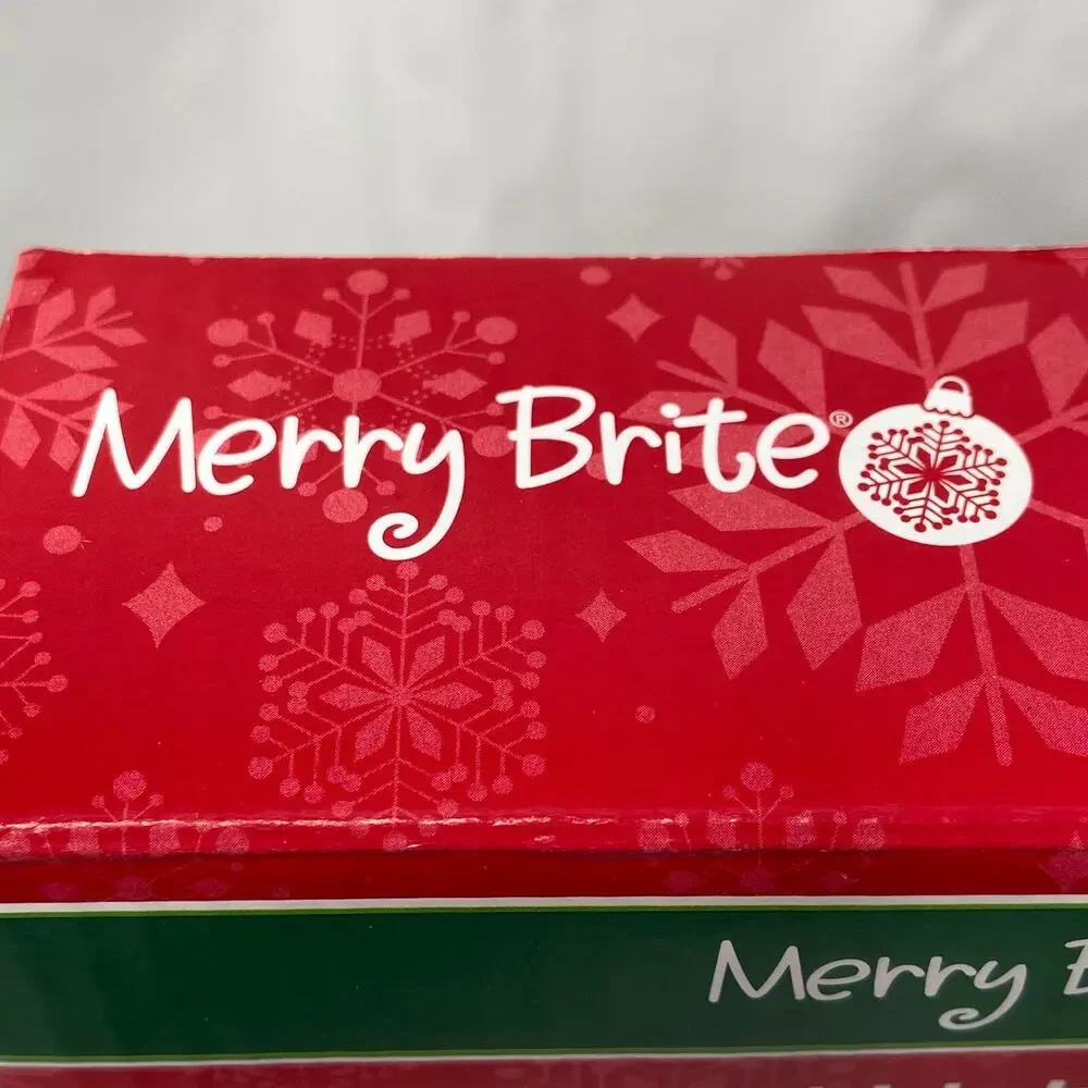 NEW 350 COUNT HOLIDAY CHRISTMAS MINI LIGHTS WHITE WIRE 70 COLORED BULBS PER BOX